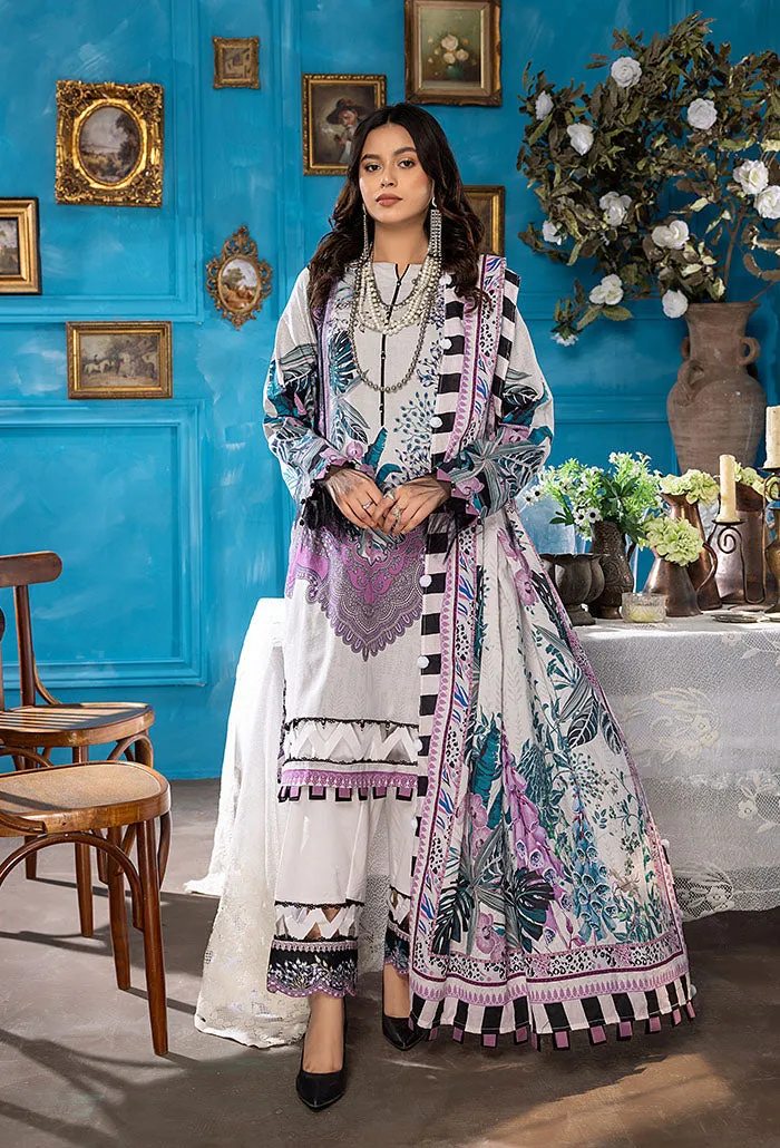 Aangan by Humdum Digital Printed Lawn Unstitched 3Pc Suit AG-01