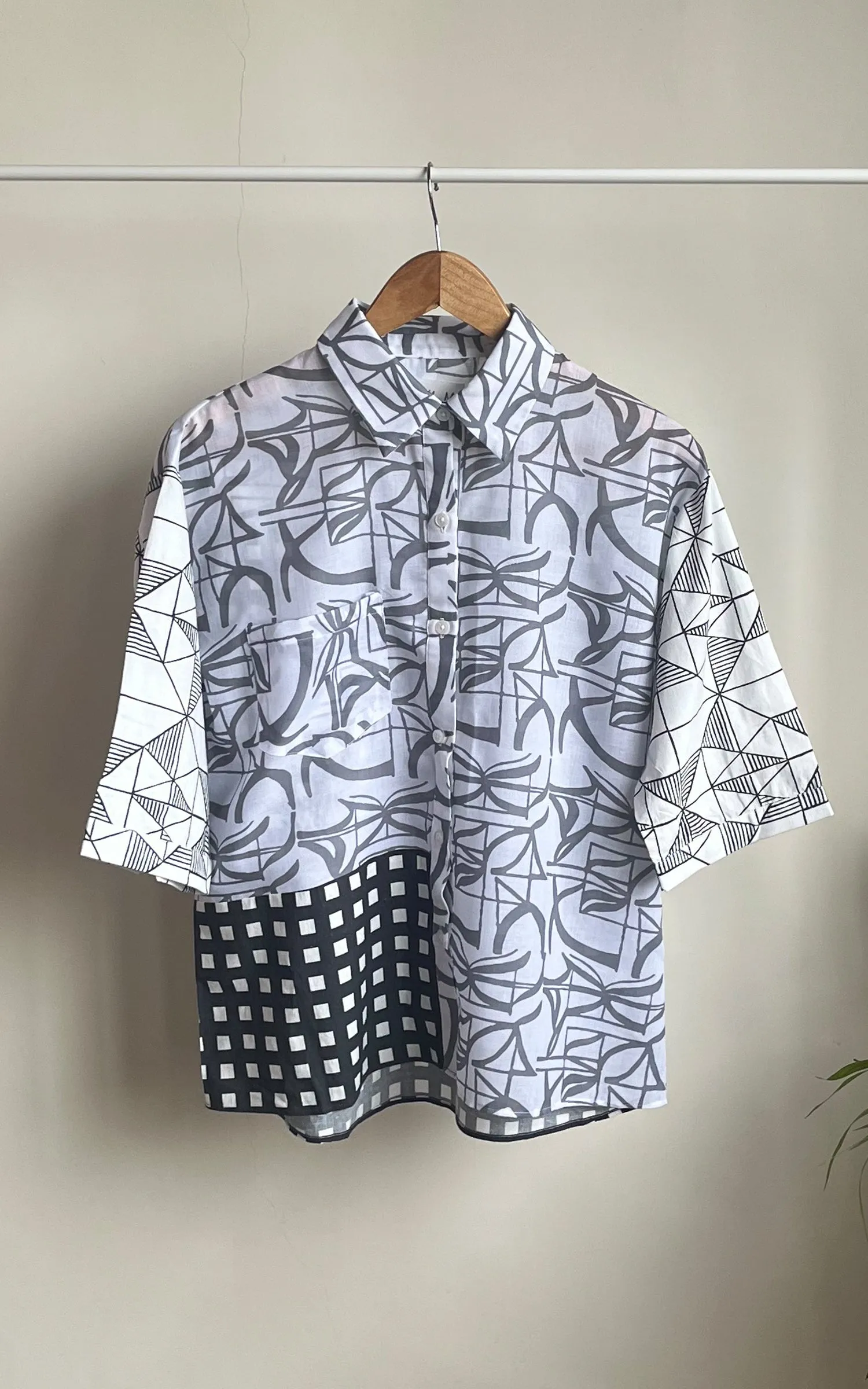 Abstract Printed Shirt