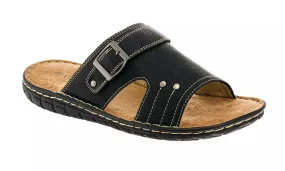 Adolfo Men's Jeremy Buckle Slide Sandal