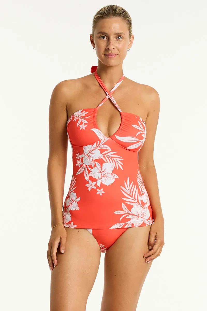 Aloha Halter Bandeau Tankini