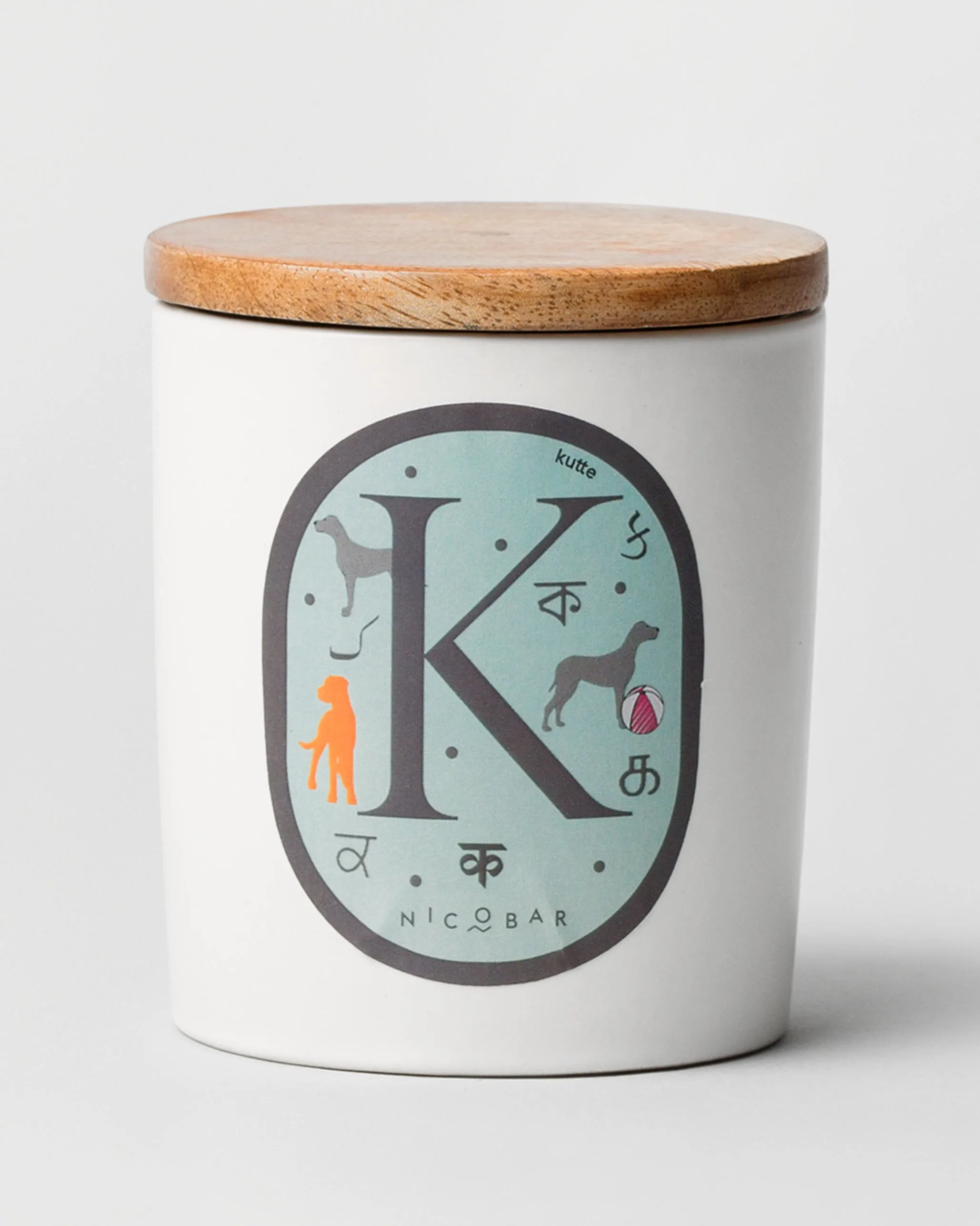 Alphabet K Candle