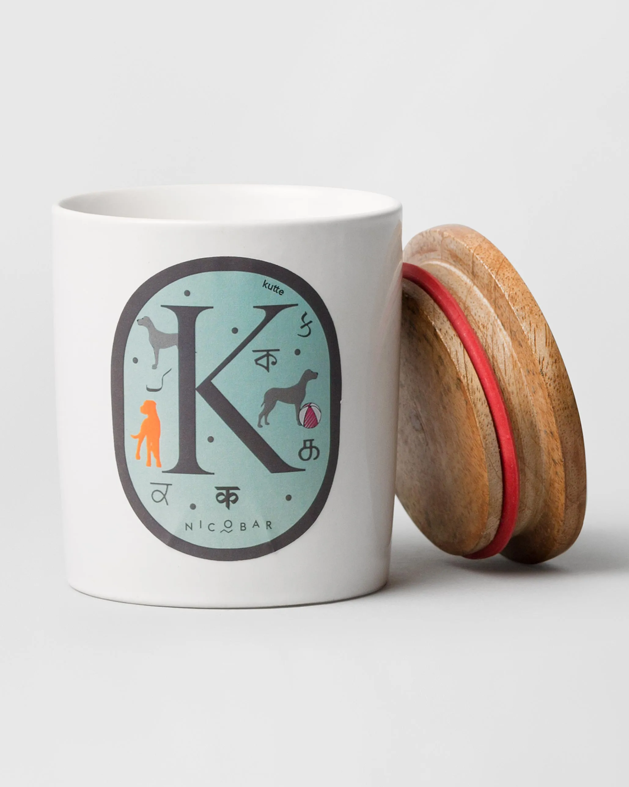 Alphabet K Candle