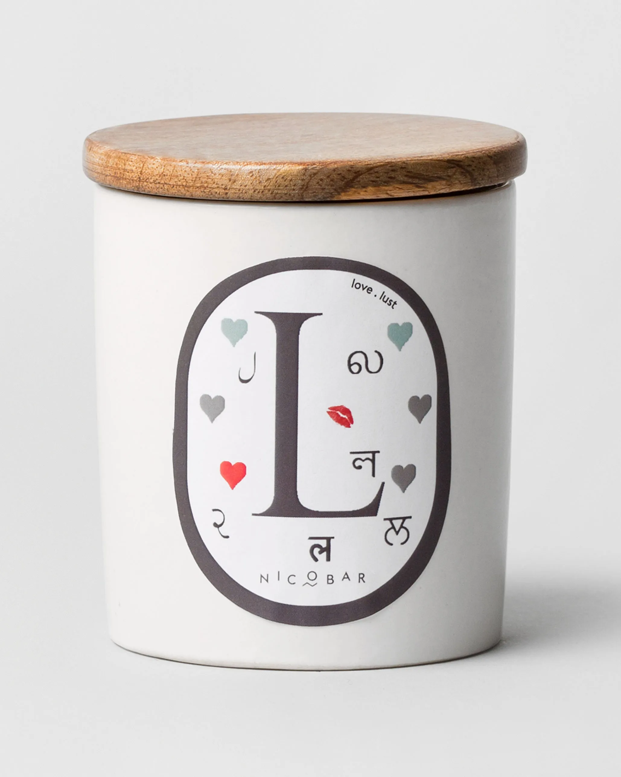 Alphabet L Candle