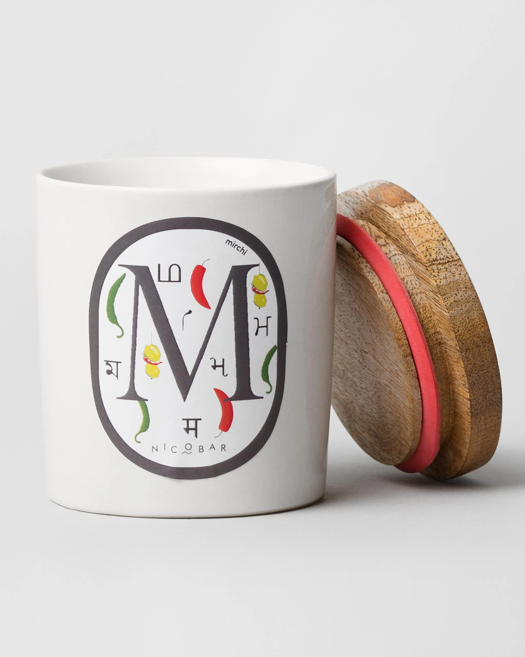 Alphabet M Candle