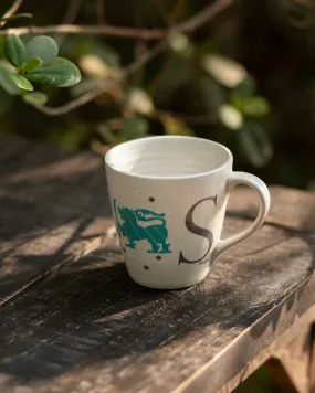 Alphabet S Mug - Stoneware