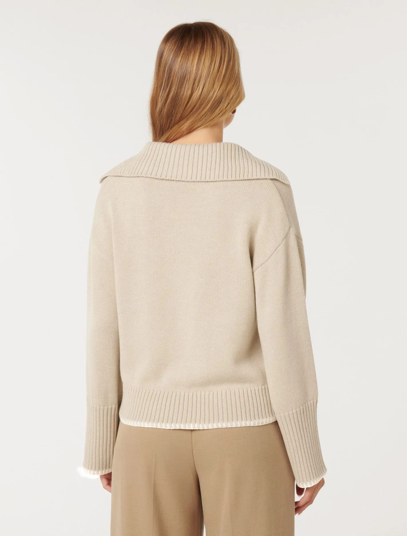 Angelina Whipstitch Sweater