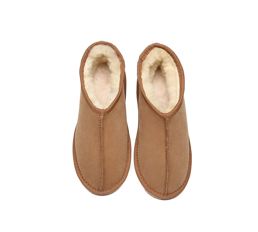 Australian Made Double-Faced Sheepskin Men Slippers