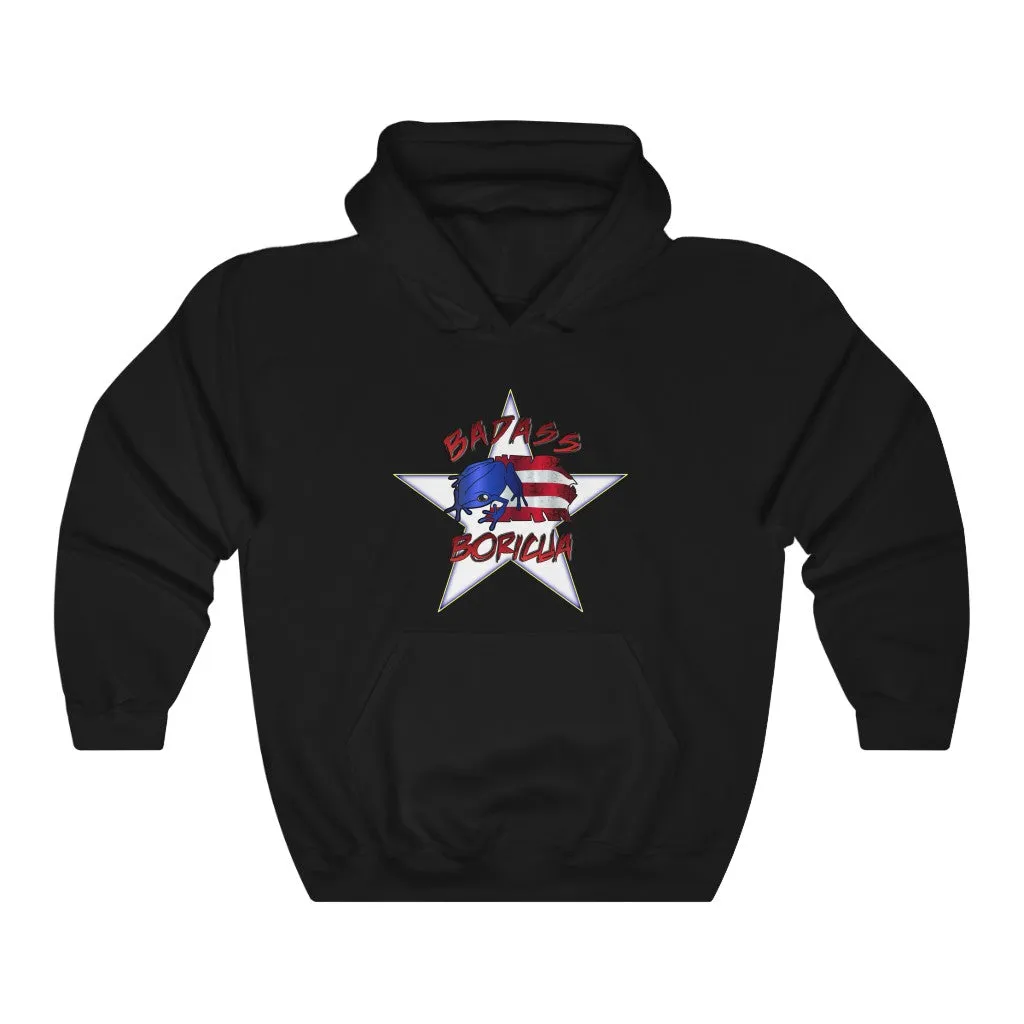 Badass Boricua - Unisex Heavy Blend™ Hooded Sweatshirt