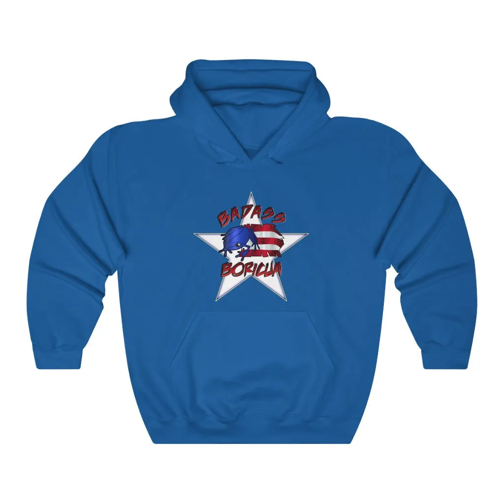 Badass Boricua - Unisex Heavy Blend™ Hooded Sweatshirt