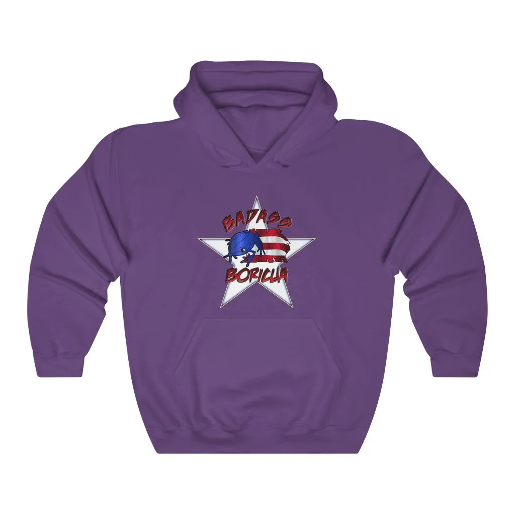 Badass Boricua - Unisex Heavy Blend™ Hooded Sweatshirt