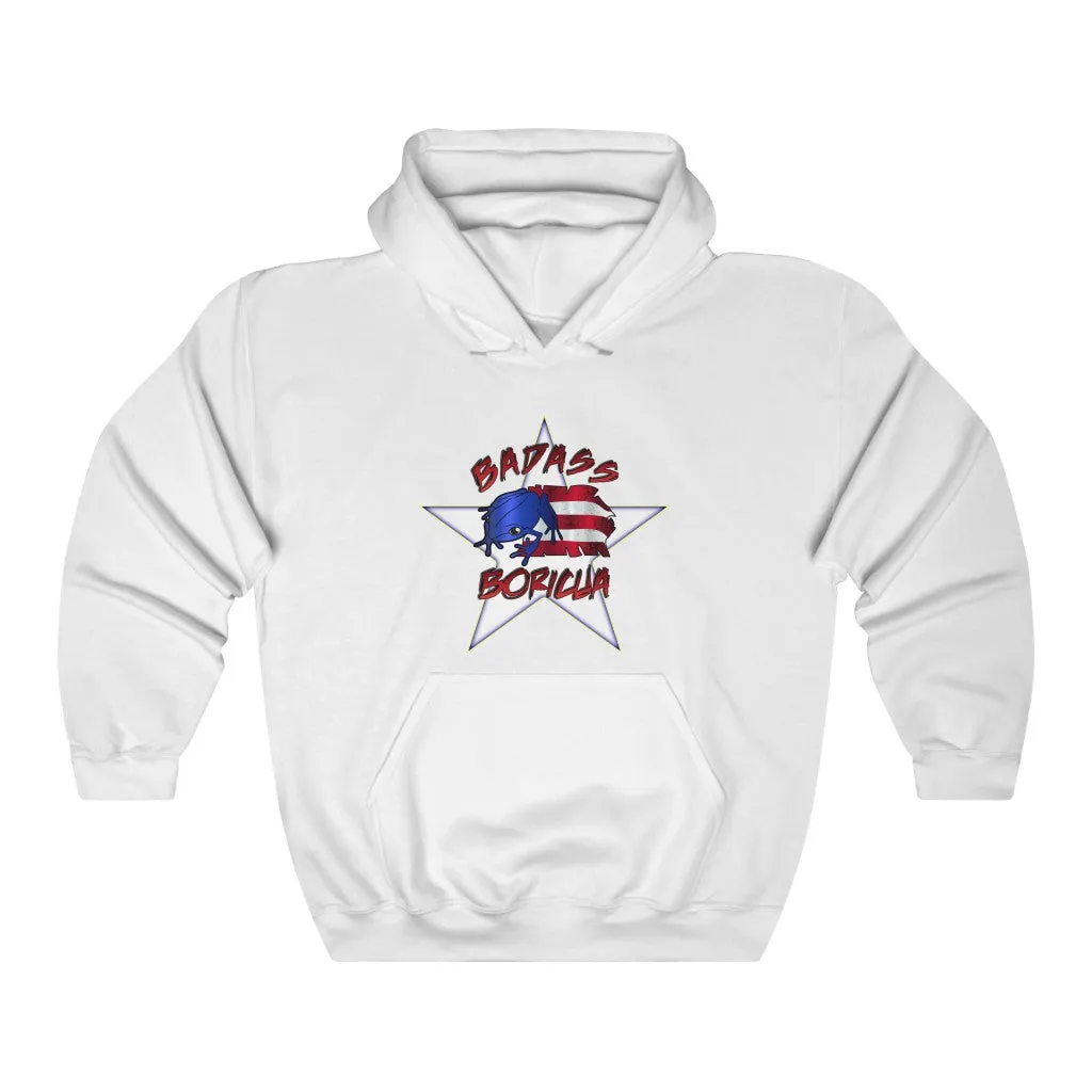 Badass Boricua - Unisex Heavy Blend™ Hooded Sweatshirt