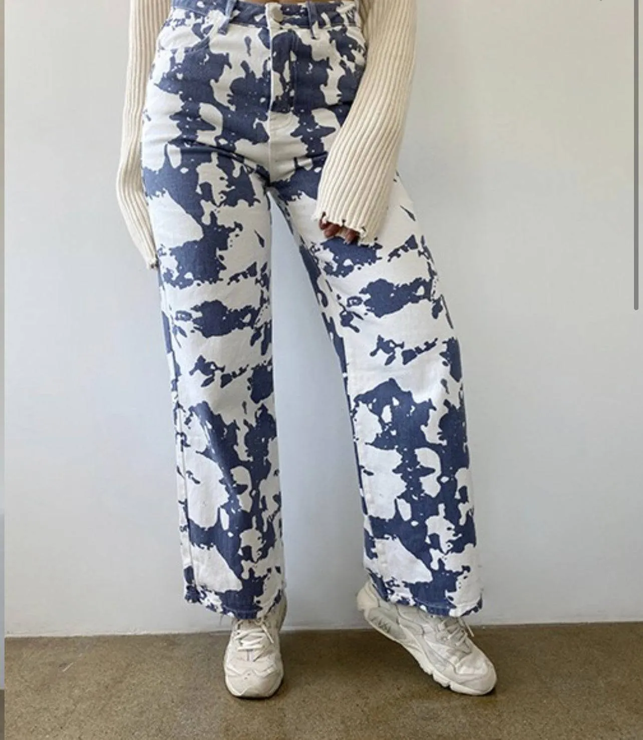 Bailey Blue & White Vintage Denim pants