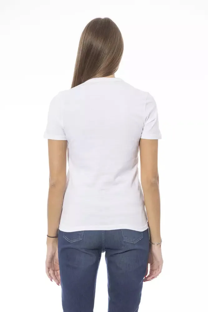 Baldinini Trend White Cotton Women Women's T-Shirt