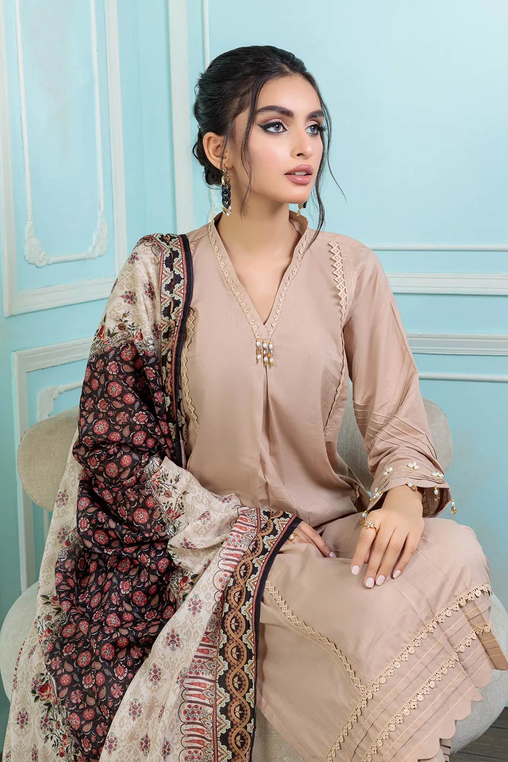 BEIGE - 3 PC (SS223PD01)