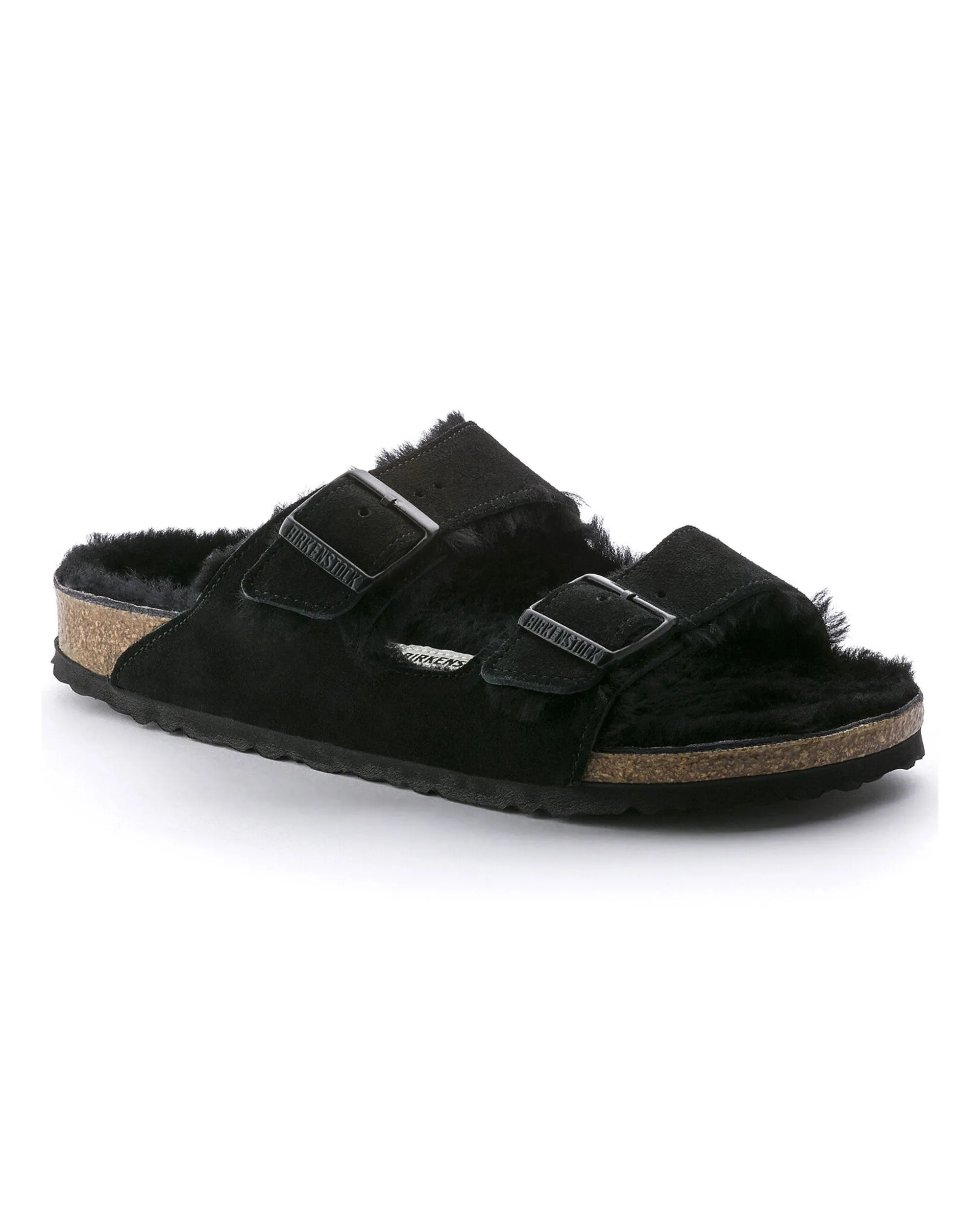 Birkenstock Arizona Shearling black Calzata Stretta