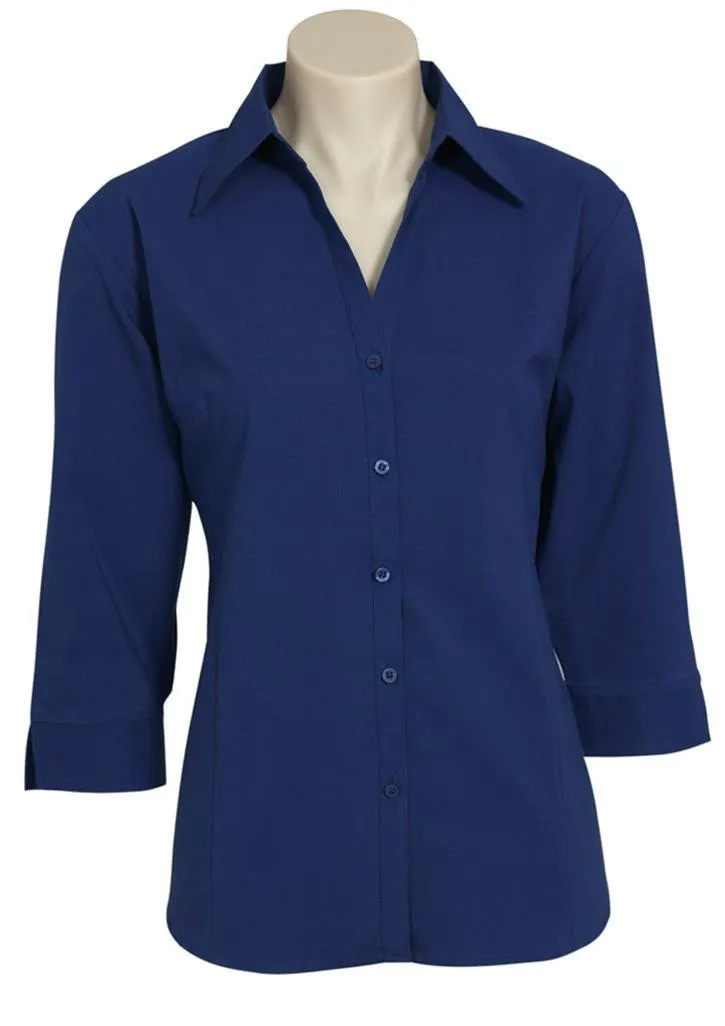 Biz Collection Womens Metro Shirt 3/4 Sleeve (LB7300)