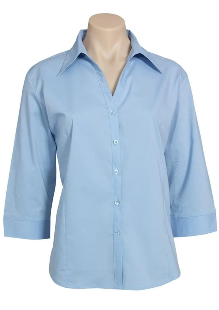 Biz Collection Womens Metro Shirt 3/4 Sleeve (LB7300)