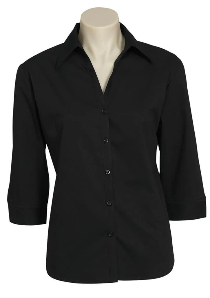 Biz Collection Womens Metro Shirt 3/4 Sleeve (LB7300)