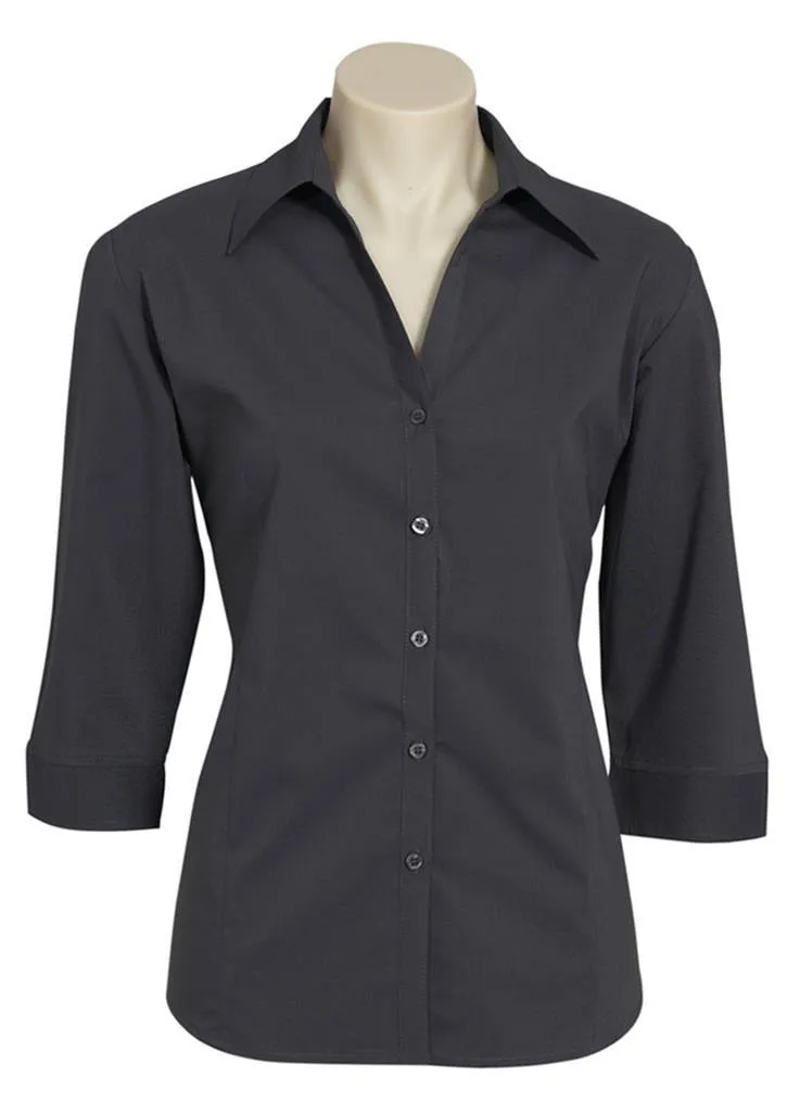 Biz Collection Womens Metro Shirt 3/4 Sleeve (LB7300)