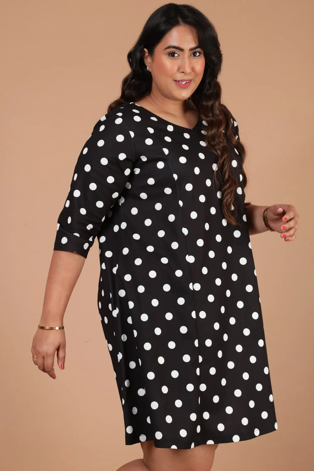 Black Polka Dress