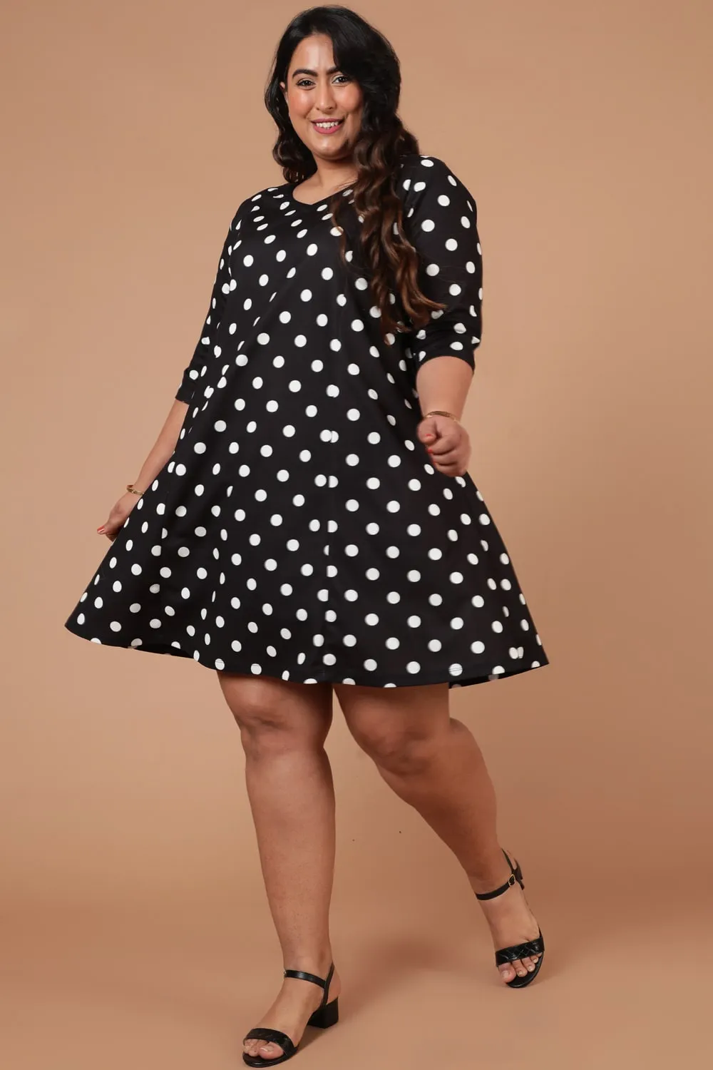 Black Polka Dress