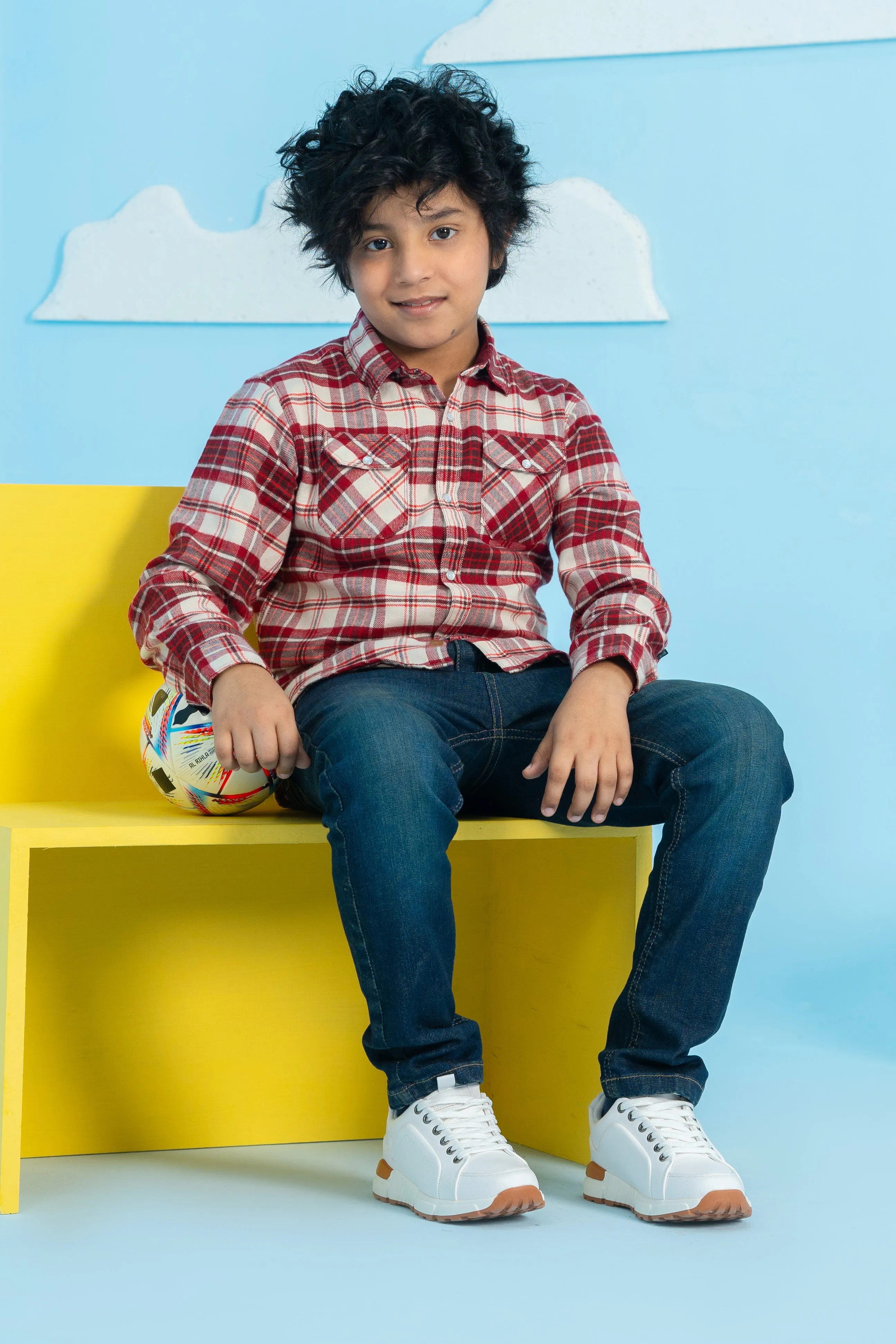 Boys GHASSAN Cotton Casual Shirt