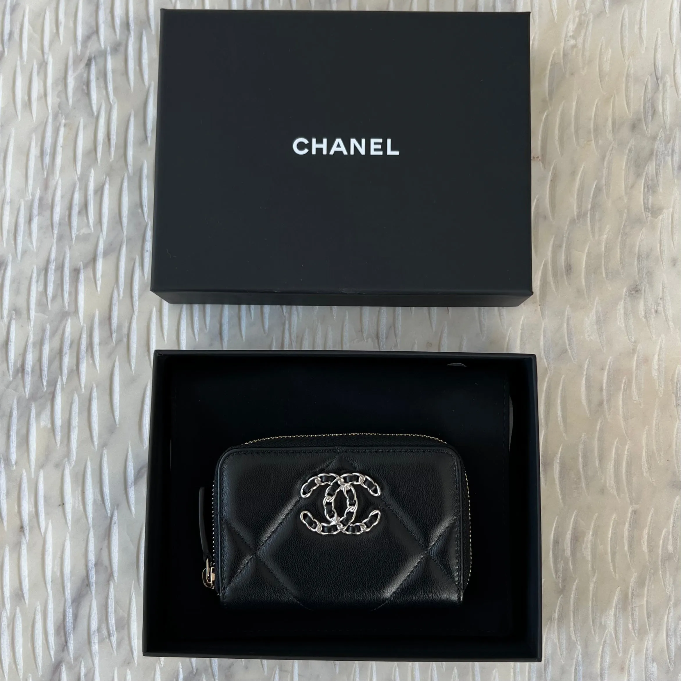 Chanel 19 Card Holder