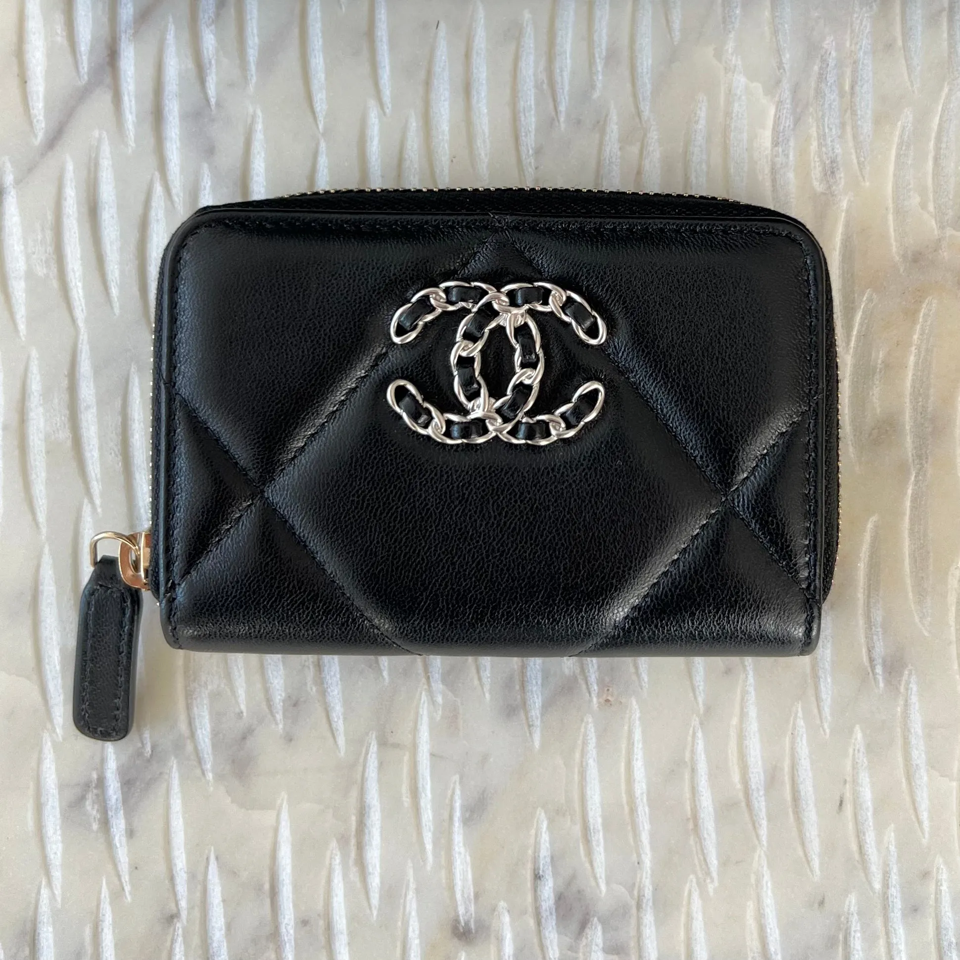 Chanel 19 Card Holder