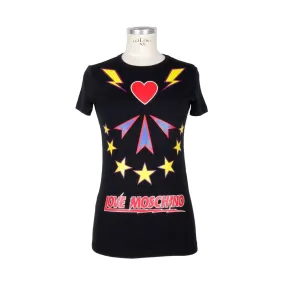 Chic Love Moschino Printed Cotton Tee