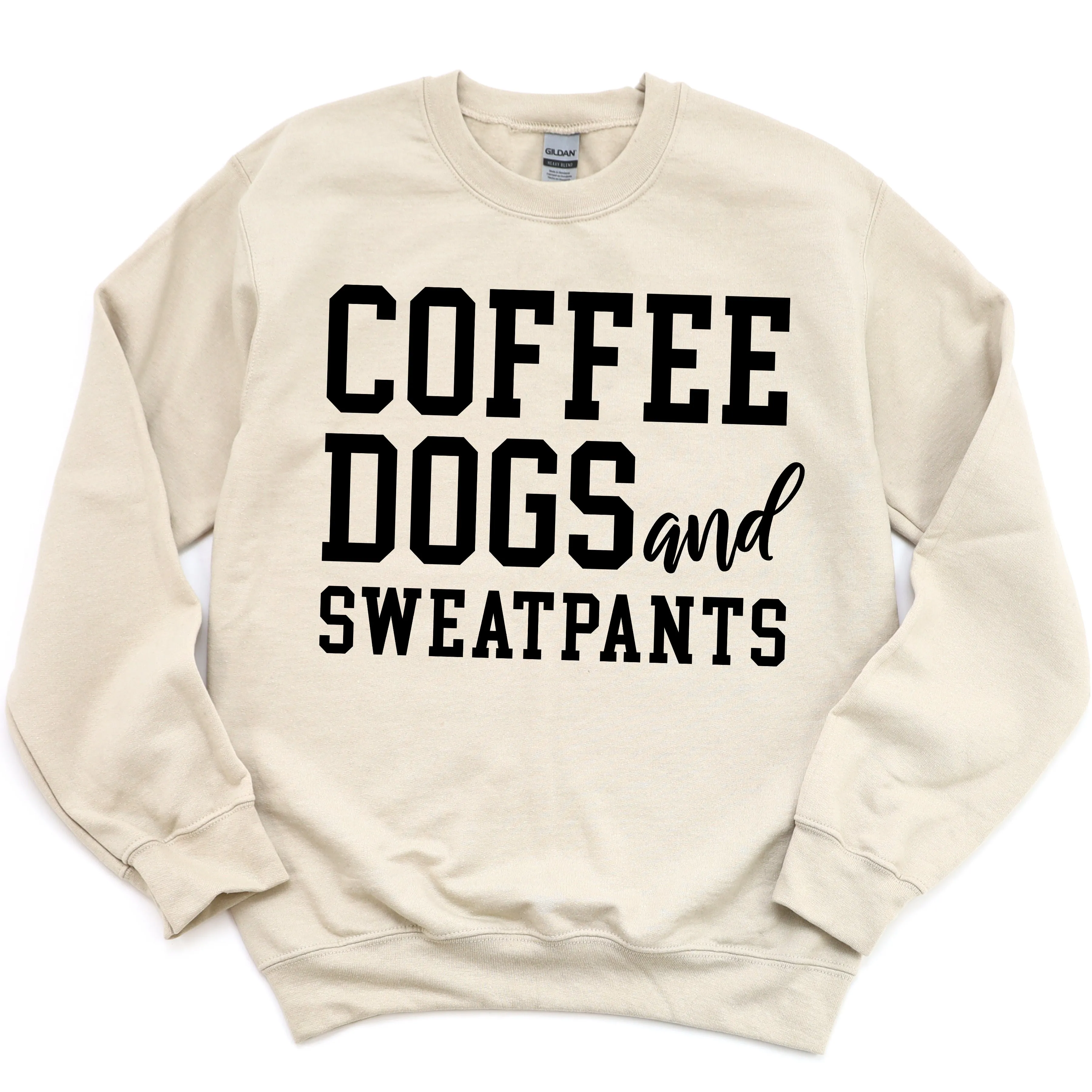 Coffee, Dogs & Sweatpants - sand