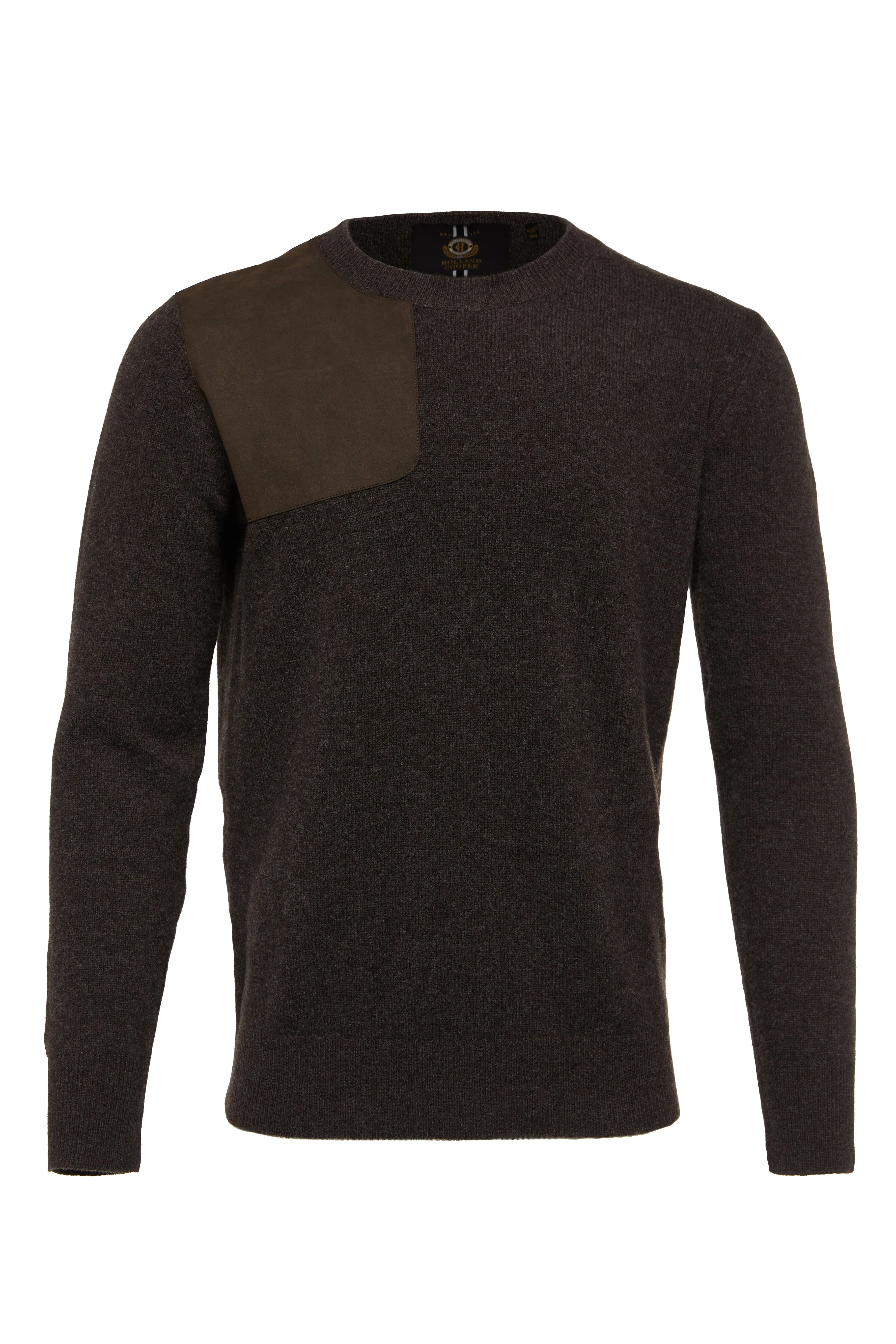 Country Crew Neck Knit (Chocolate)