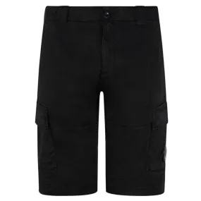 CP COMPANY Lens Cargo Shorts Black