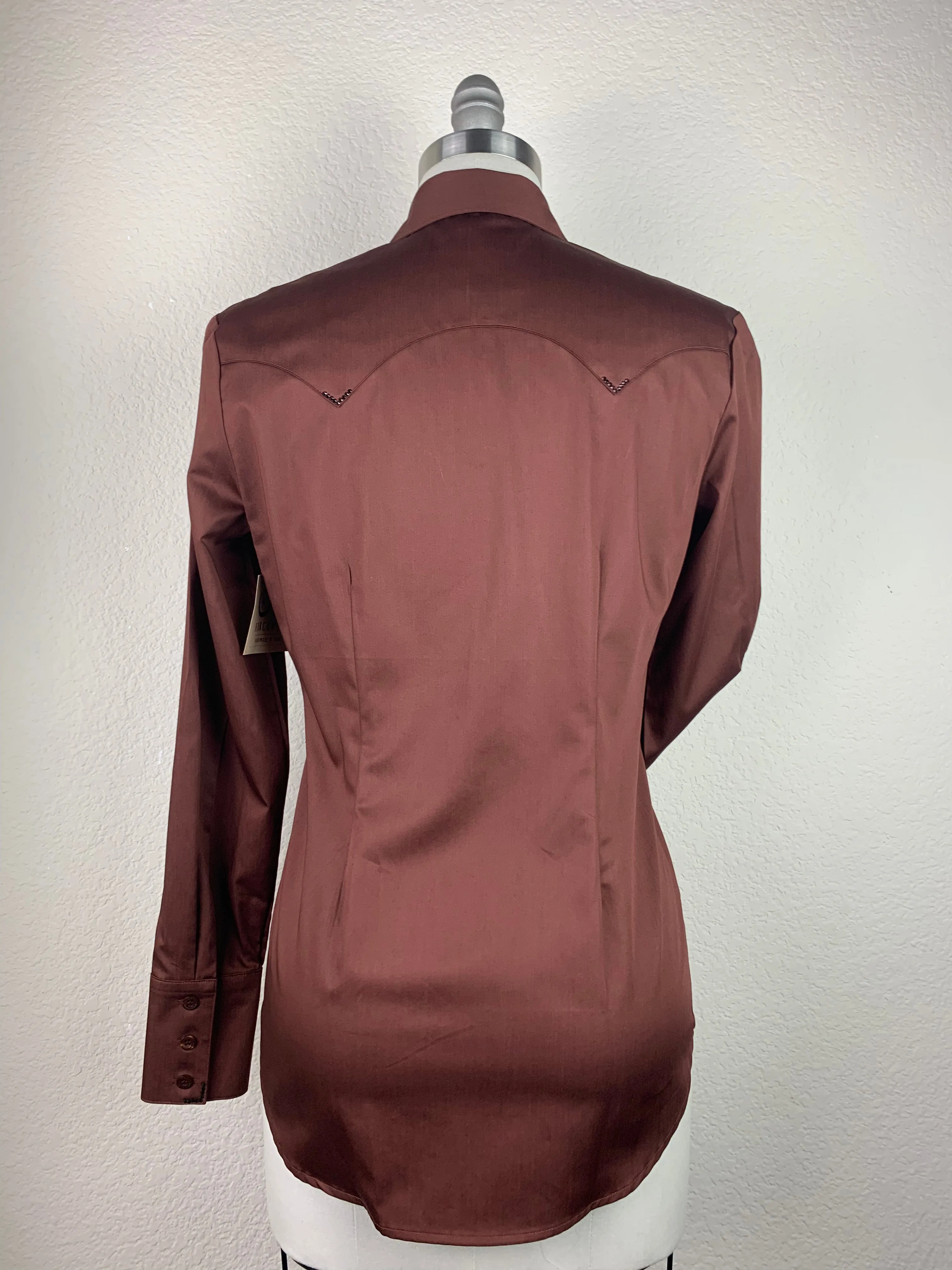 CR Western Pro Chestnut Cotton Sateen- FINAL SALE