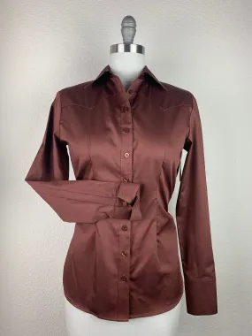 CR Western Pro Chestnut Cotton Sateen- FINAL SALE