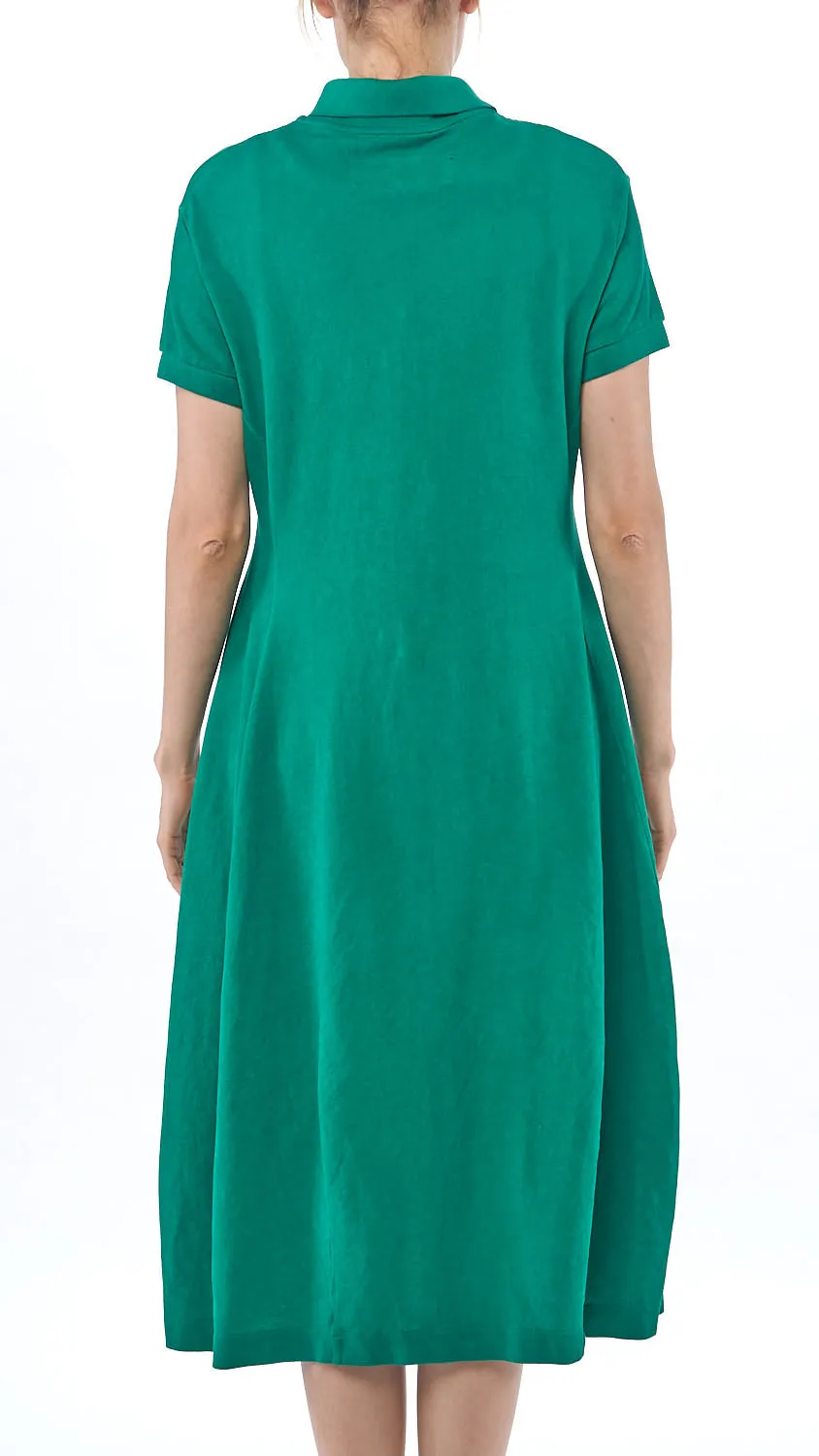 DIP-2430901 S/S Tulip Dress Green