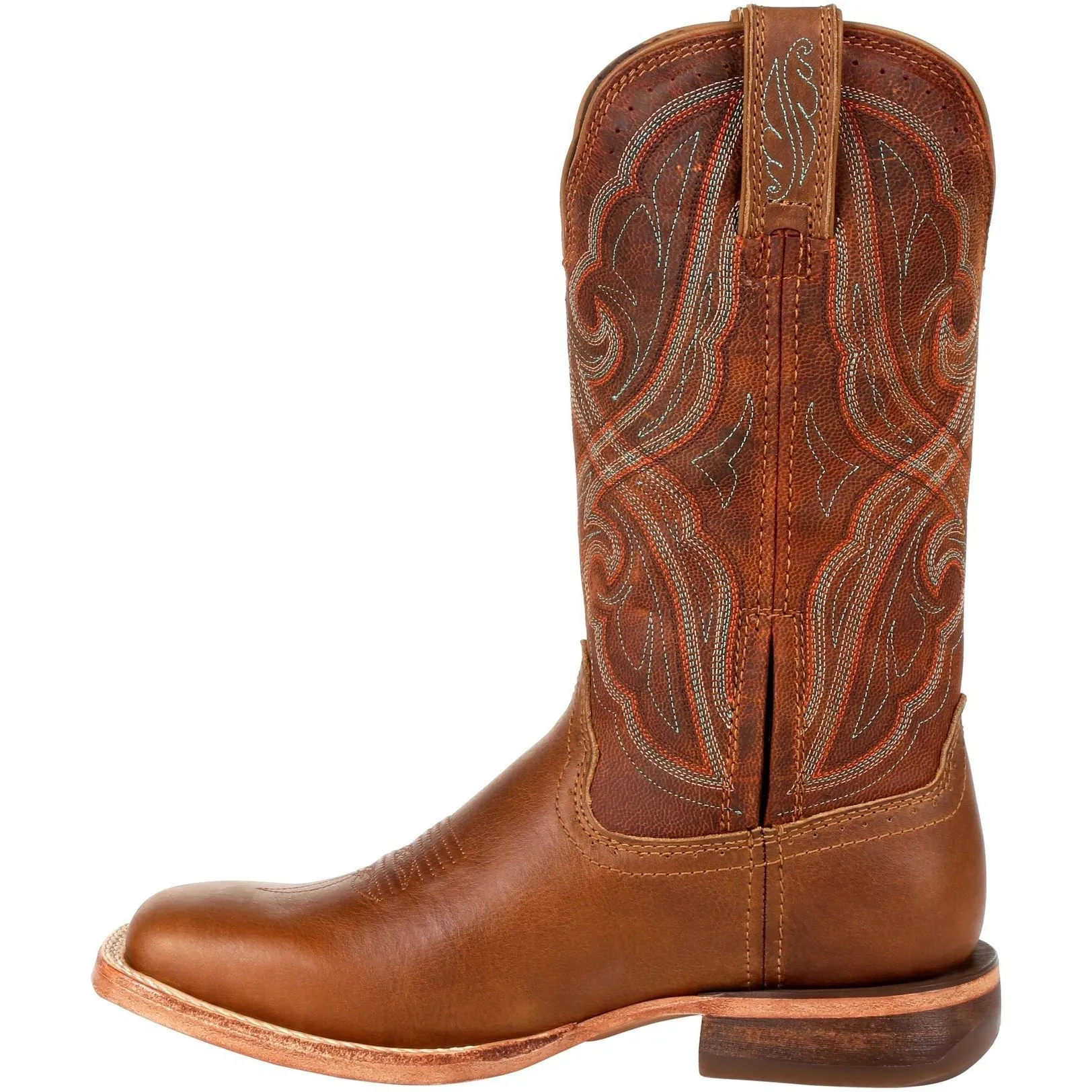 Durango Women's Arena Pro 12" Square Toe Western Boot Chestnut DRD0380