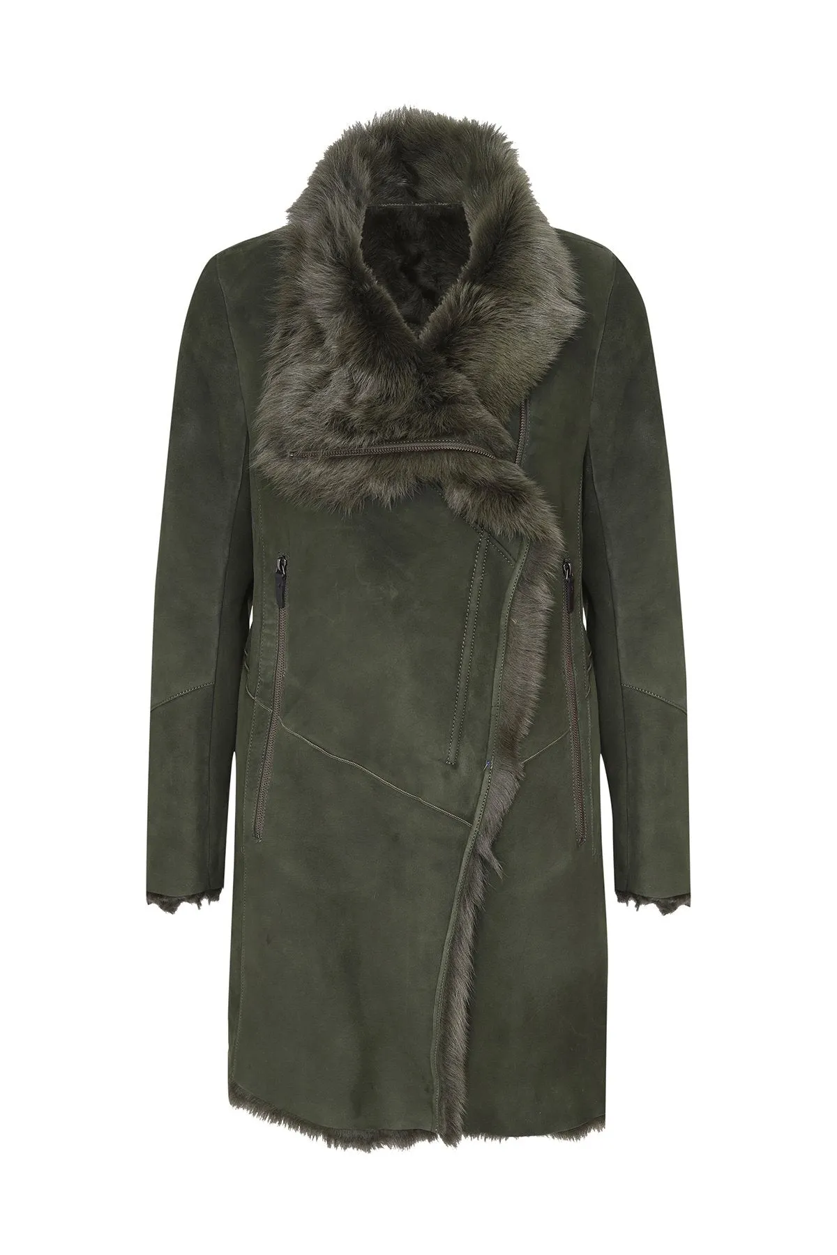 Elena - Shearling Coat