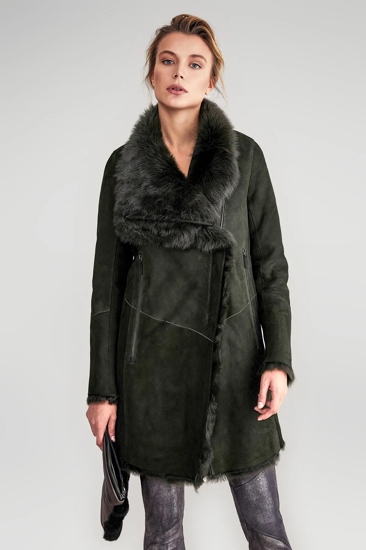 Elena - Shearling Coat