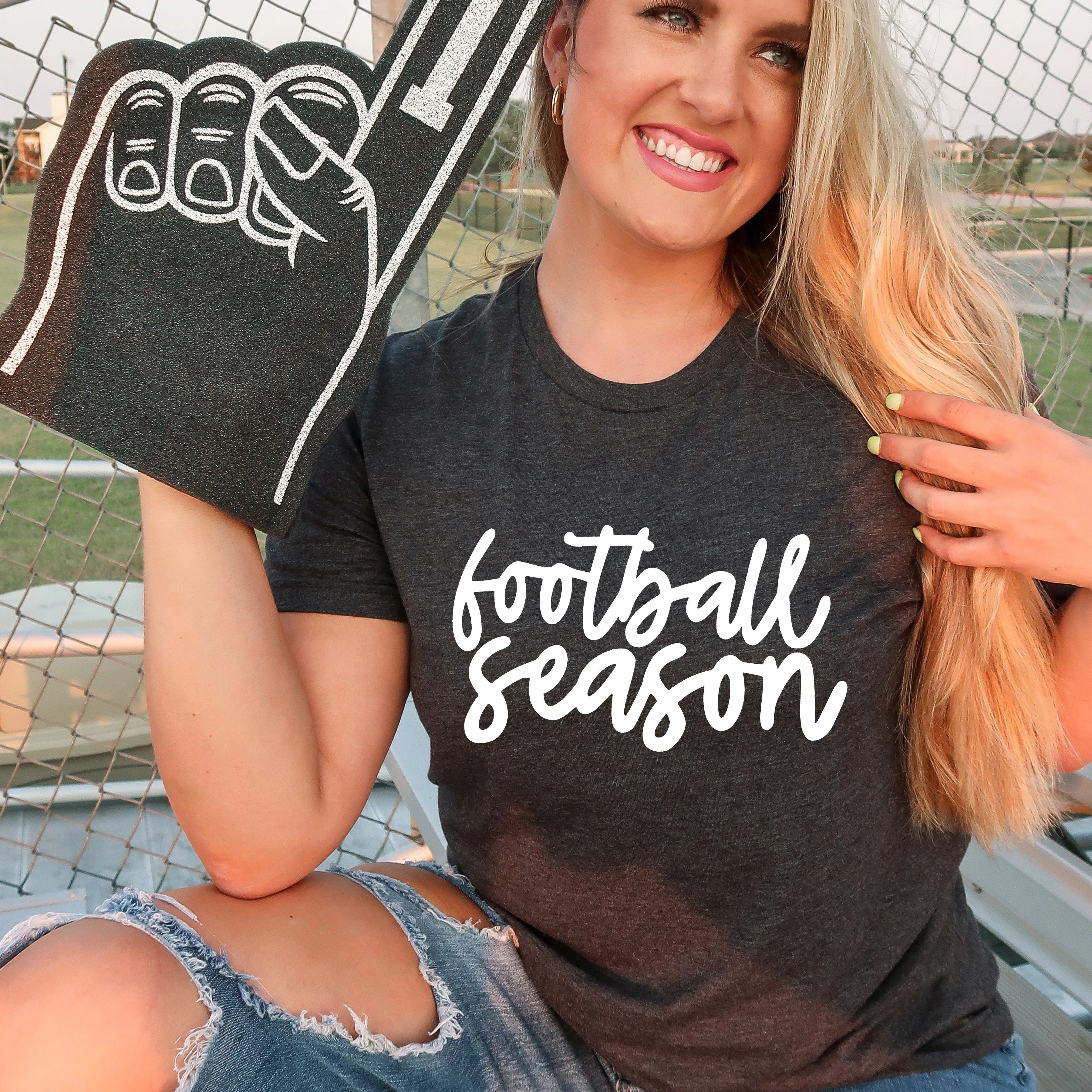 Football Season Shirt - Choose Your Color