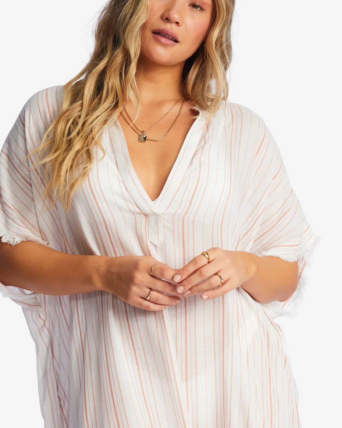 Found Love Midi Beach Cover-Up - Brick