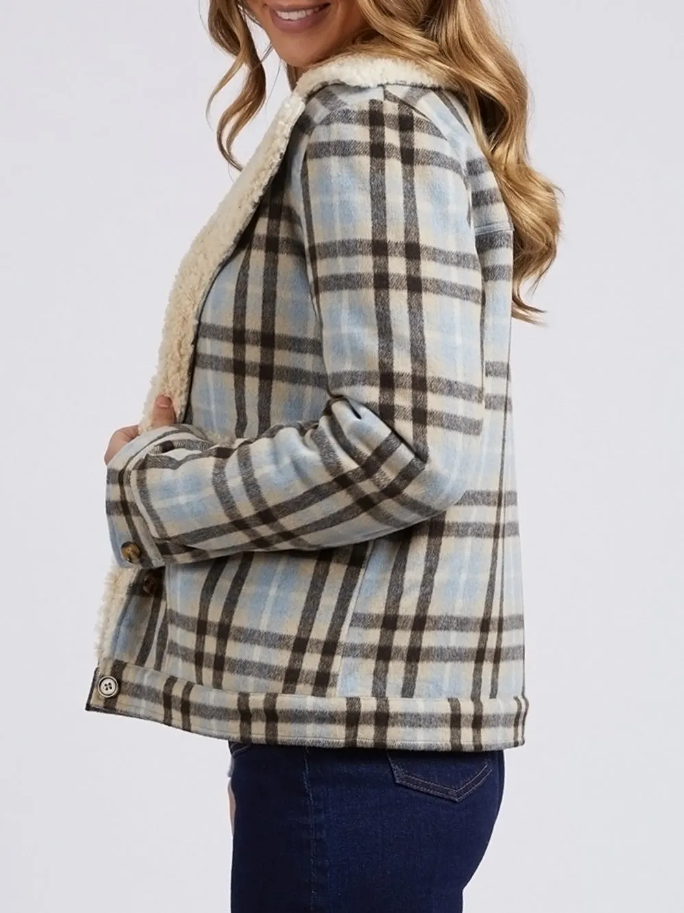 FOXWOOD DEMI CHECK JACKET