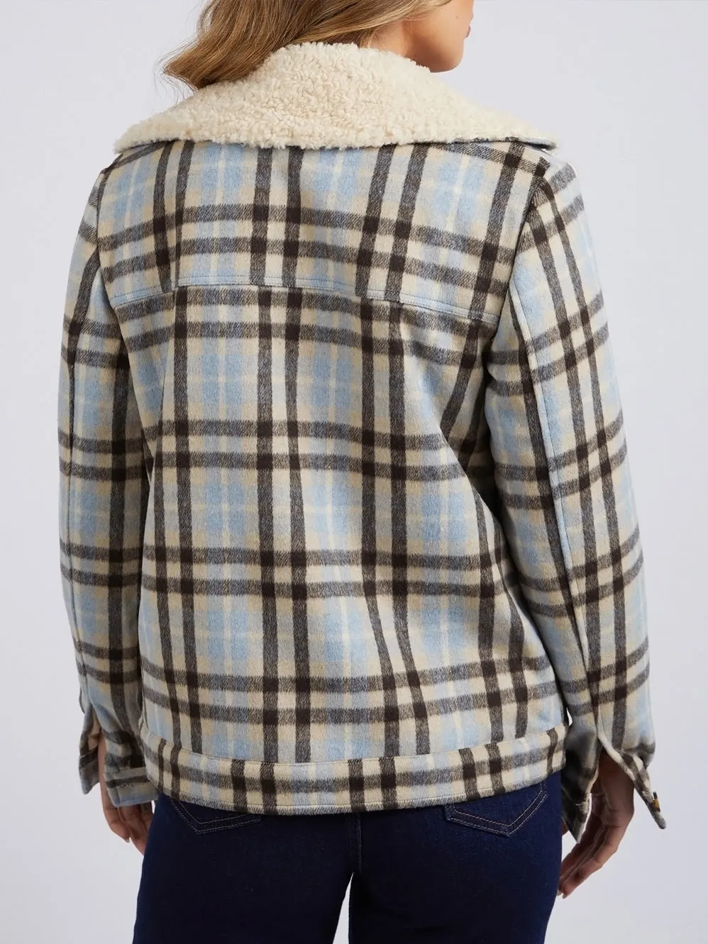 FOXWOOD DEMI CHECK JACKET