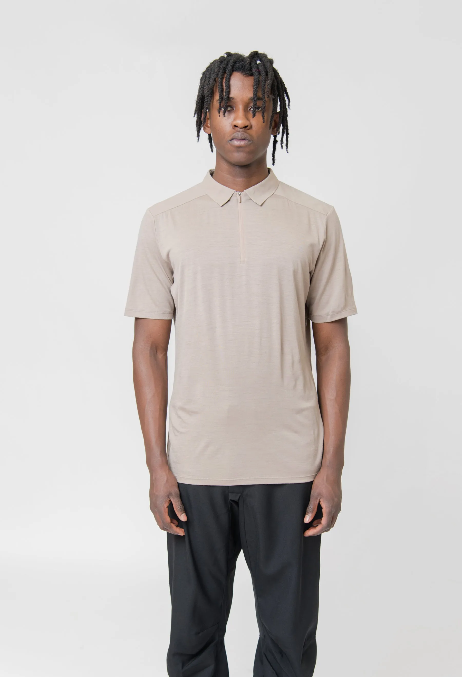 Frame SS Polo Shirt M Soil X000007208