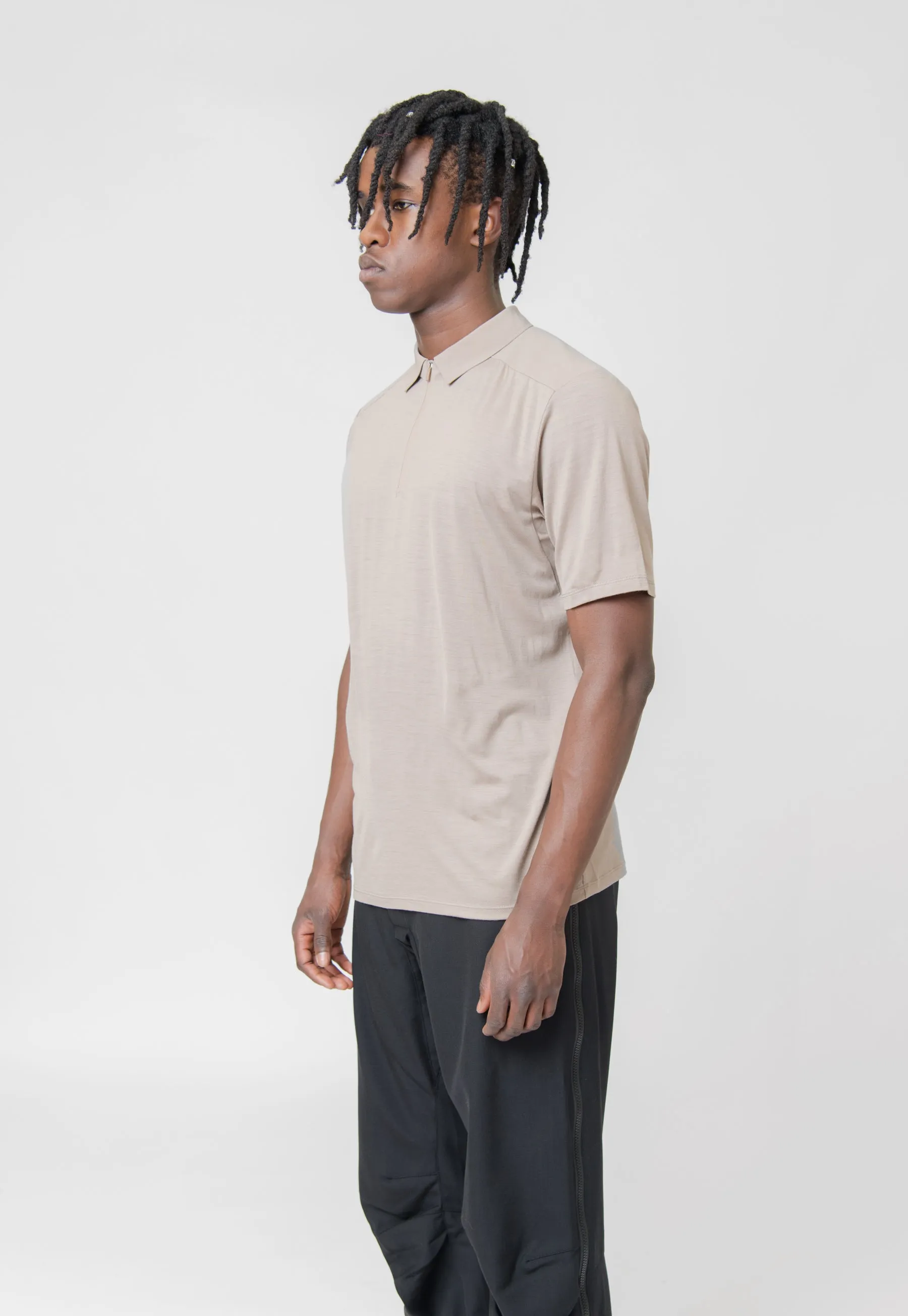 Frame SS Polo Shirt M Soil X000007208