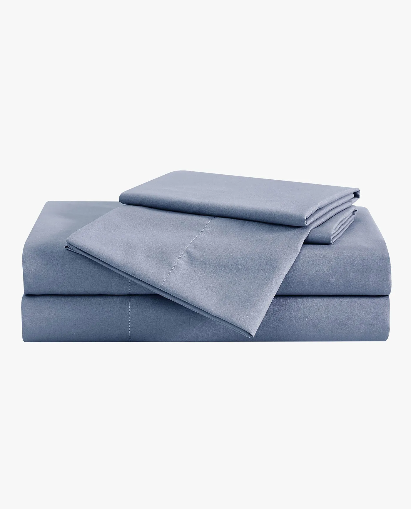 GARMENT SOLID WASH 4 PIECE SHEET SET