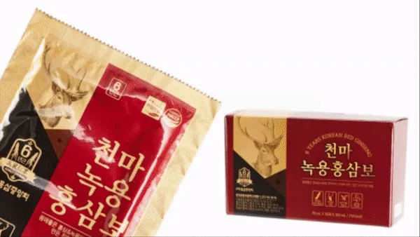 Gastrodia Deer Antlers Korean Red Ginseng Drinks Health Supplements Foods Immunity Gifts Parents Blood Circulation Memory ageing Energy antioxidant Tired