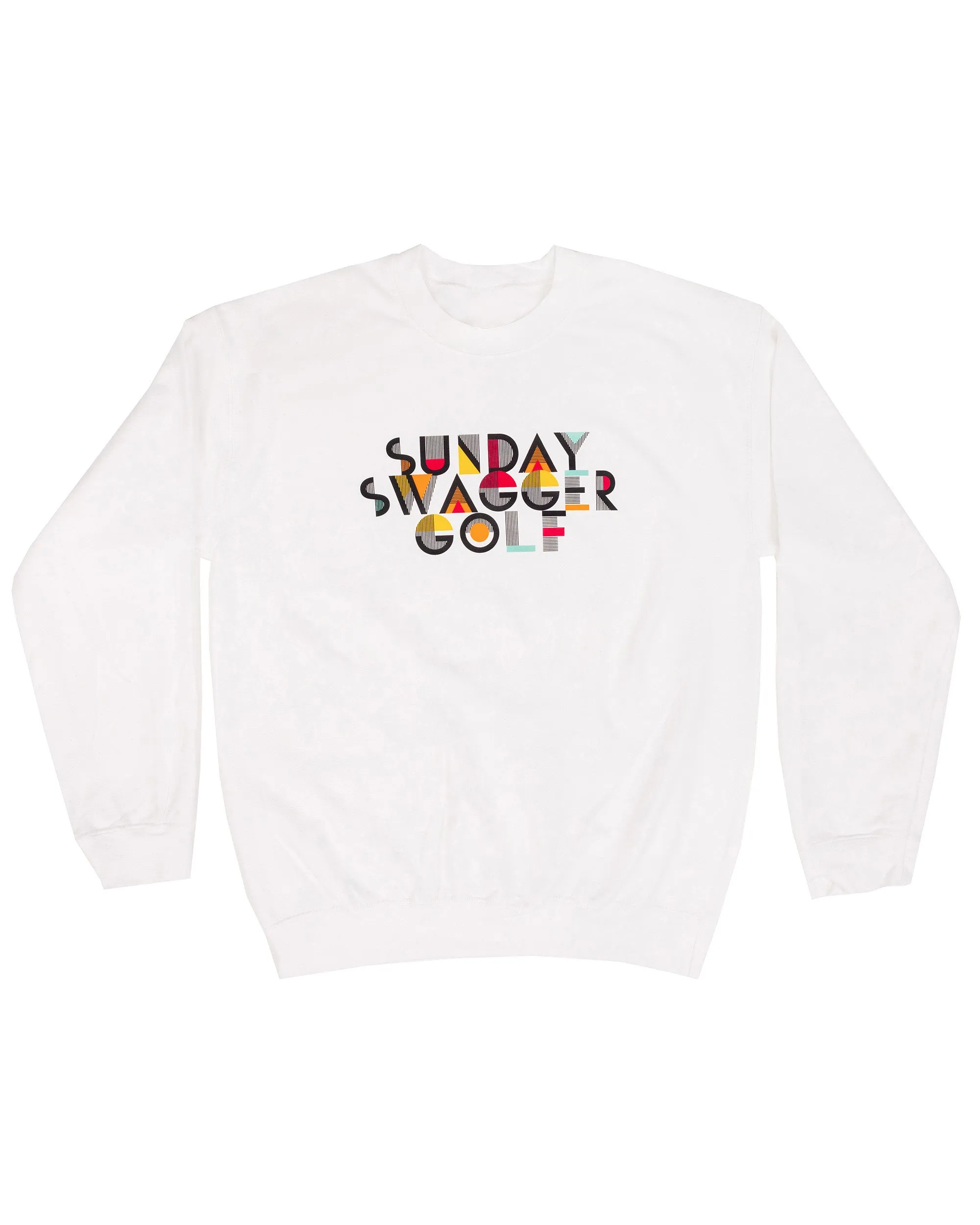 Golf Crewneck - White