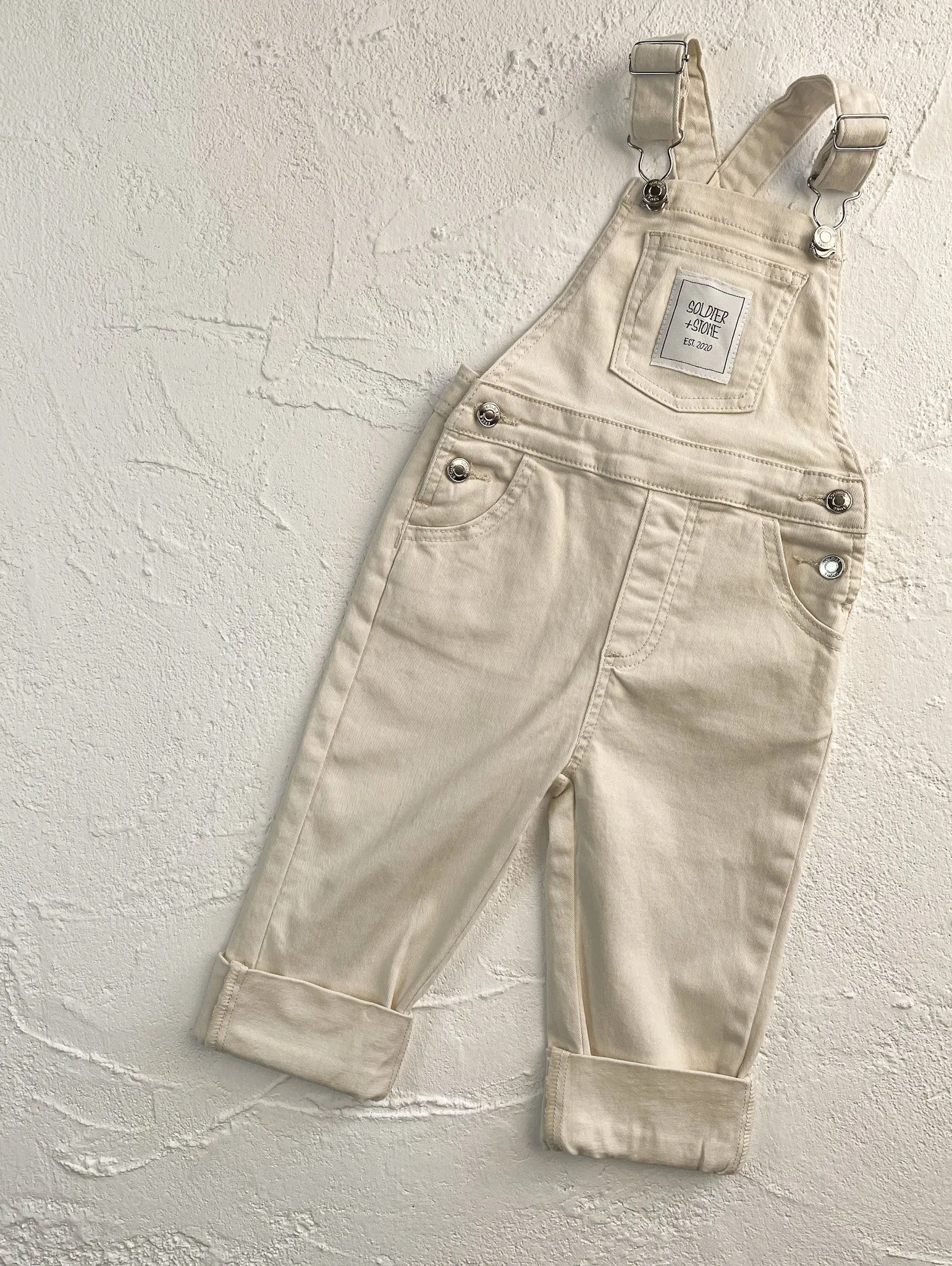 Hampton Overalls: Beige