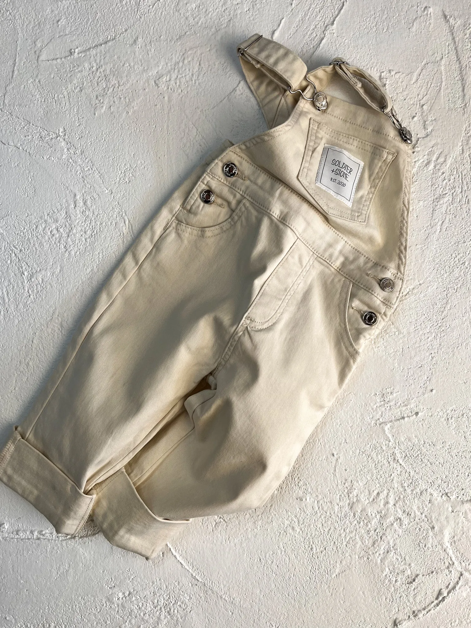 Hampton Overalls: Beige