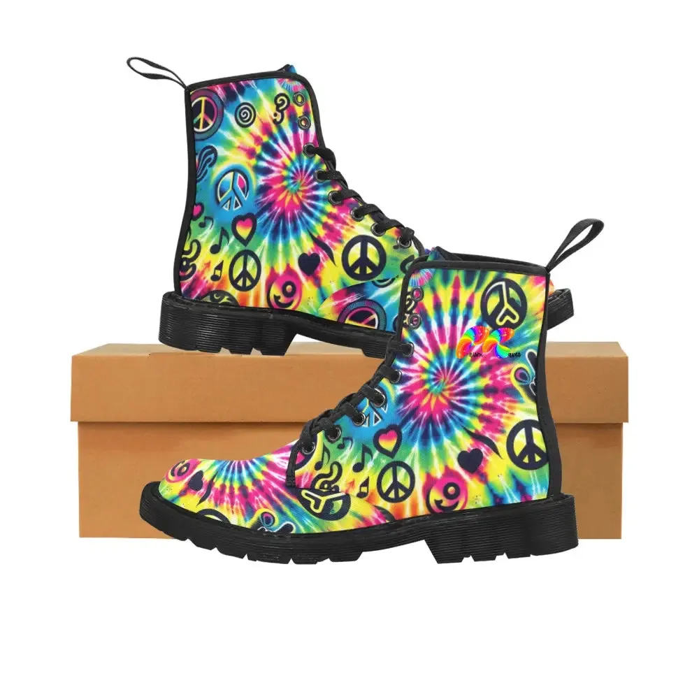 Happy Vibes Men's Rave Boots